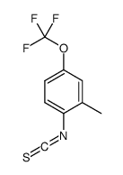 1-Isothiocyanato-2-methyl-4-(trifluoromethoxy)benzene结构式