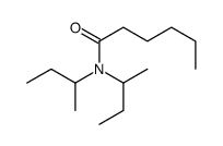 N,N-di(butan-2-yl)hexanamide Structure