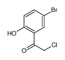 1-(5-bromo-2-hydroxyphenyl)-2-chloroethanone结构式