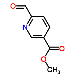 Methyl 6-formylnicotinate structure