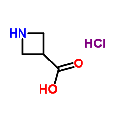 氮杂环丁烷-3-甲酸结构式