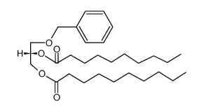 1,2-di-O-decanoyl-3-O-benzyl-sn-glycerol Structure