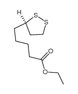 ethyl (R)-(+)-α-lipoate Structure