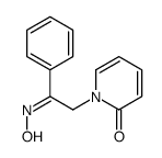 1-(2-hydroxyimino-2-phenylethyl)pyridin-2-one Structure