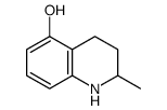 2-methyl-1,2,3,4-tetrahydroquinolin-5-ol结构式