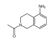 1-(5-amino-3,4-dihydro-1H-isoquinolin-2-yl)ethanone Structure