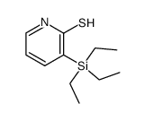 2(1H)-Pyridinethione,3-(triethylsilyl)-(9CI)结构式