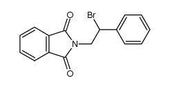 N-(β-bromo-phenethyl)-phthalimide结构式