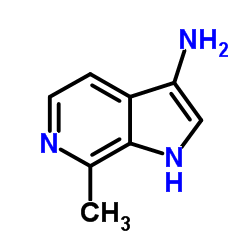 3-Amino-7-Methyl-6-azaindole structure