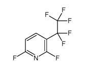 2,6-Difluoro-3-(pentafluoroethyl)pyridine Structure