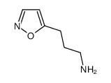 5-(3-aminopropyl)isoxazole结构式