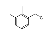 1-(Chloromethyl)-3-iodo-2-methylbenzene结构式