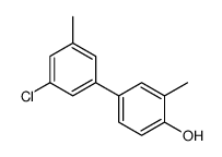 4-(3-chloro-5-methylphenyl)-2-methylphenol结构式