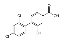 4-(2,4-dichlorophenyl)-3-hydroxybenzoic acid Structure