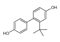 3-tert-butyl-4-(4-hydroxyphenyl)phenol Structure