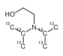 2-[di(propan-2-yl)amino]ethanol结构式