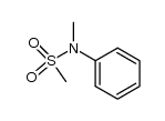 N-methyl-N-phenylmethanesulfonamide结构式