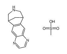 5,8,14-triazatetracyclo[10.3.1.0(2,11).0(4,9)]hexadeca-2(11),3,5,7,9-pentaene mesylate结构式