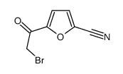 2-Furancarbonitrile, 5-(bromoacetyl)- (9CI) structure