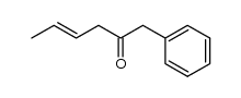 1-phenyl-4-hexen-2-one结构式