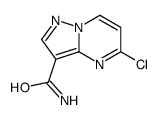 5-chloropyrazolo[1,5-a]pyrimidine-3-carboxamide结构式