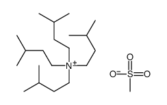 methanesulfonate,tetrakis(3-methylbutyl)azanium结构式