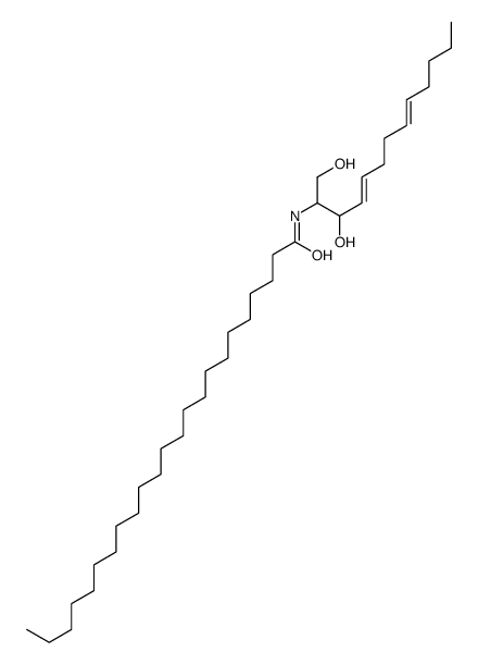 N-(1,3-dihydroxytrideca-4,8-dien-2-yl)tricosanamide结构式