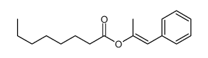 (2E)-3-Phenyl-2-propenyl octanoate结构式