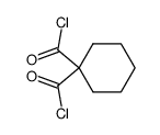 1,1-Cyclohexanedicarbonyl dichloride (9CI) structure