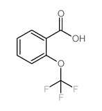 2-(Trifluoromethoxy)benzoic acid structure