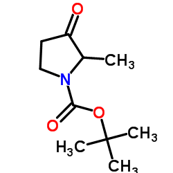 tert-butyl 2-methyl-3-oxopyrrolidine-1-carboxylate picture