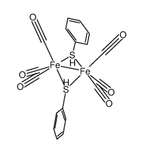 {PhSFe(CO)3}2 Structure