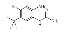 N-[2-AMINO-4-BROMO-5-(TRIFLUOROMETHYL)PHENYL]-ACETAMIDE Structure