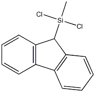 (9-fluorenyl)methyldichlorosilane结构式