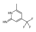 6-methyl-4-(trifluoromethyl)pyridin-2-amine Structure