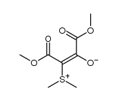 (Z)-3-(dimethylsulfonio)-1,4-dimethoxy-1,4-dioxobut-2-en-2-olate Structure