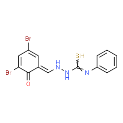 3,5-Dibromo-2-hydroxybenzaldehyde 4-phenyl thiosemicarbazone picture