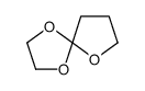 1,4,6-trioxaspiro[4.4]nonane结构式