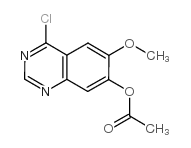 7-ACETOXY-4-CHLORO-6-METHOXYQUINAZOLINE picture