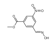 methyl 3-[(N-hydroxylimino)methyl]-5-nitrobenzoate结构式