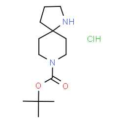 1,8-二氮杂螺[4.5]癸烷-8-羧酸叔丁酯盐酸盐结构式