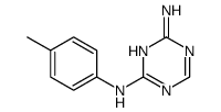 N2-对甲苯-1,3,5-三嗪-2,4-二胺结构式