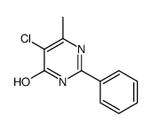 5-CHLORO-6-METHYL-2-PHENYLPYRIMIDIN-4(3H)-ONE picture