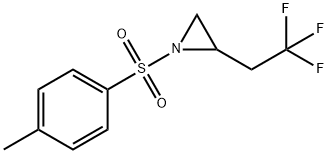 1-Tosyl-2-(2,2,2-trifluoroethyl)aziridine Structure