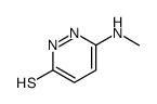 6-methylamino-2H-pyridazine-3-thione Structure