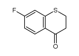 7-氟硫代苯并二氢吡喃-4-酮图片