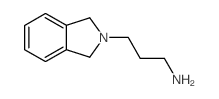 3-(1,3-二氢-2H-异吲哚-2-基)-1-丙胺结构式