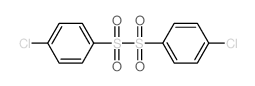 1,2-Bis(4-chlorophenyl)disulfane 1,1,2,2-tetraoxide结构式