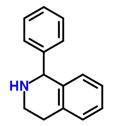1-苯基-1,2,3,4-四氢异喹啉结构式