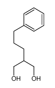 2-(3-phenylpropyl)propane-1,3-diol结构式